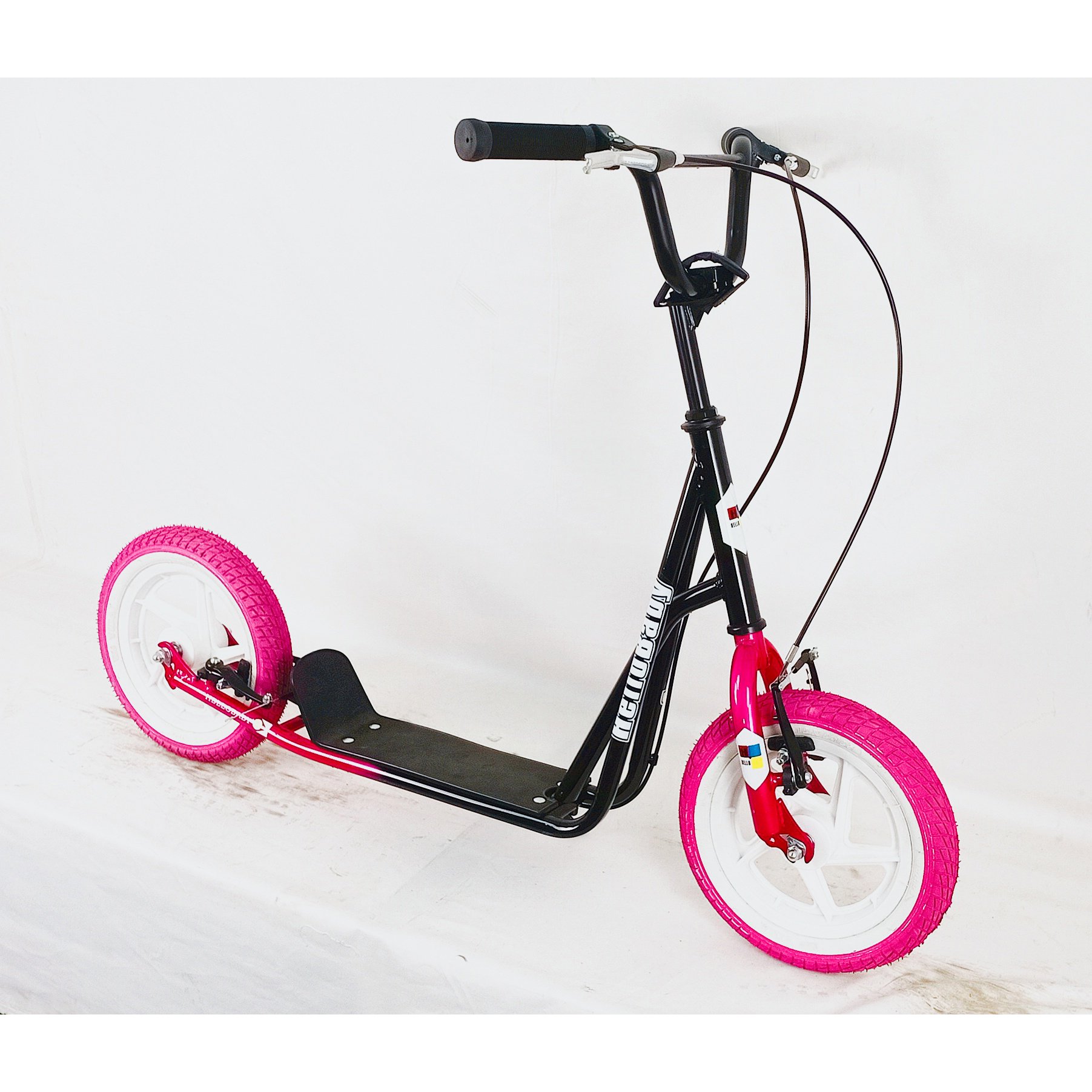 Competitive Price Scooter Foldable 25KM/H Build-in Light Adult 12/12"- 20/16" Big Tire Scooter with Pedal Assisted