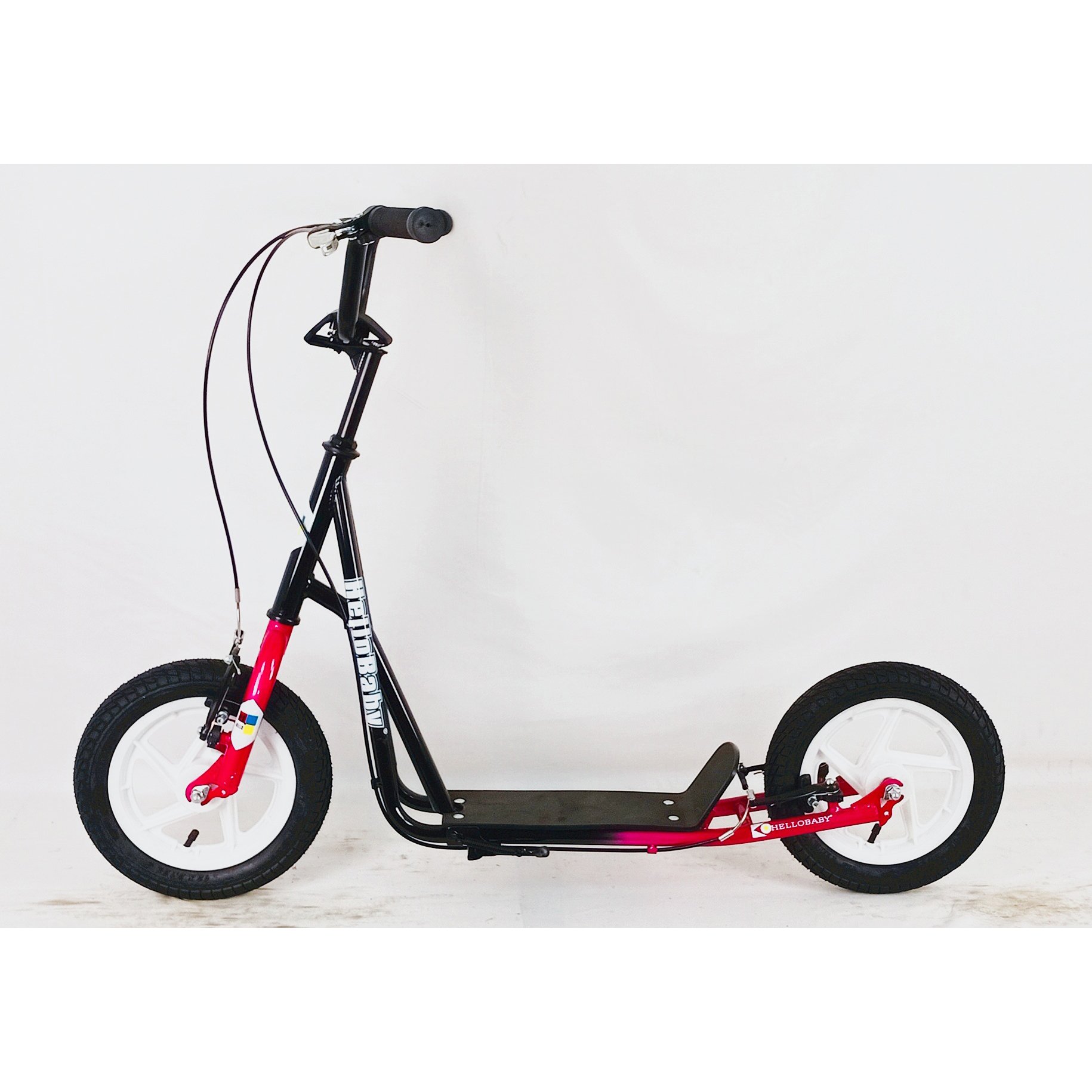 Competitive Price Scooter Foldable 25KM/H Build-in Light Adult 12/12"- 20/16" Big Tire Scooter with Pedal Assisted