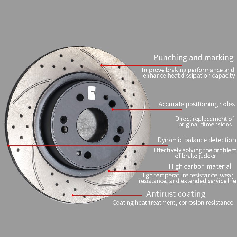 Car Disc Brake Rotor for Chevrolet Nexia Niva Orlando Rezzo Silverado Spark Suburban Tacuma Tahoe Tracker Car Auto Spare Parts