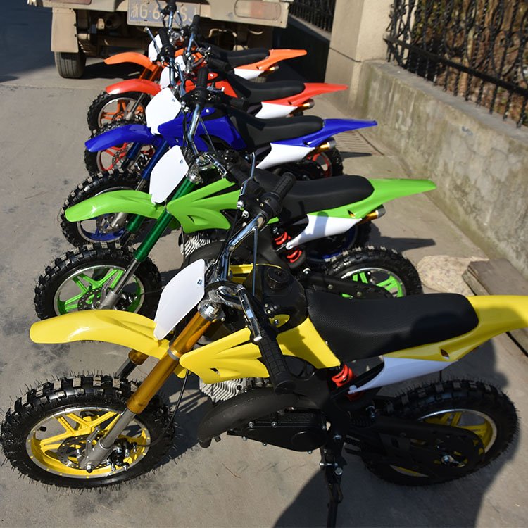 China Factory Made Sample Available 49CC Motorcycles Two-Stroke Dirt Bike
