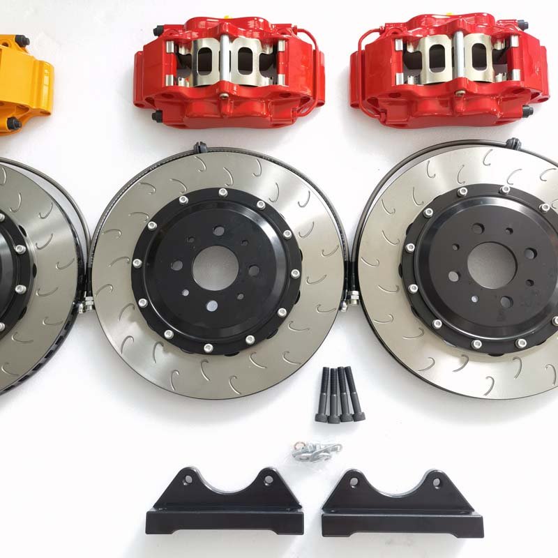 Jekit Car 4 Pot Brake Kit 330x28 Rotor for Abarth 500 Front Rim17