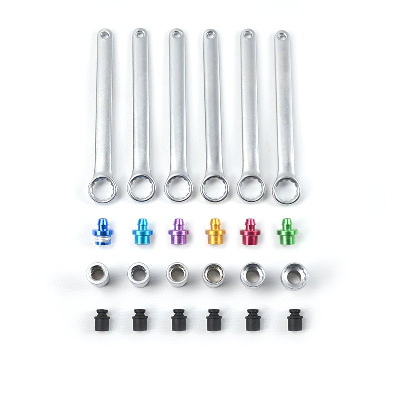 XC5586 Brake Bleeder Kit Wrench for Universal Hydraulic Clutch Systems and Brake Bleeder Auto Repair Tools XCTOOL