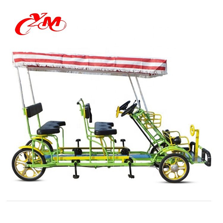 Beautiful Red Color tandem Bike for 6 Person/entertainment Bike for Happy Riding