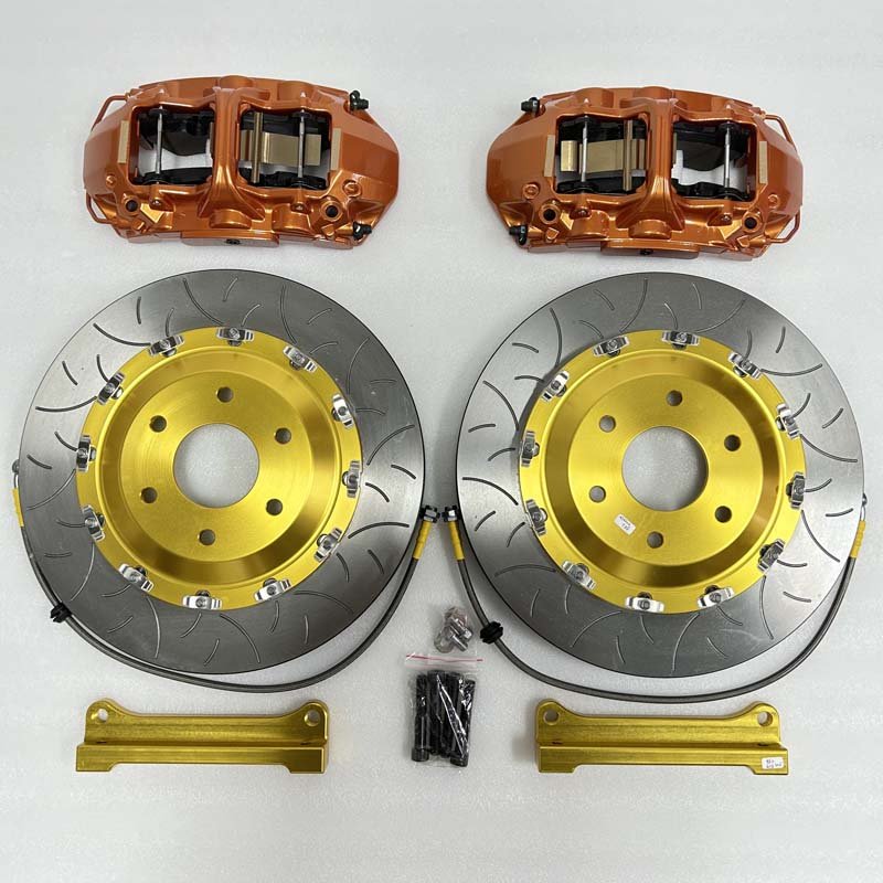 GT6 6-Pot Calipers Brake Big Brake Kit for Dodge New Condition Steel Material for BMW X5 Toyota Tesla Audi A5 VW Bora Models