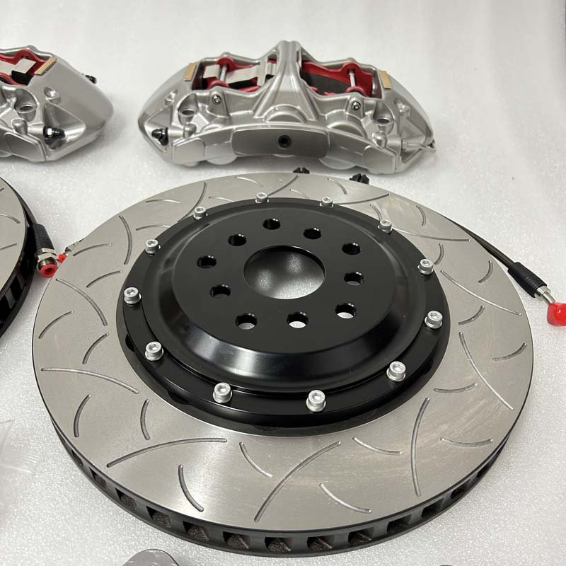 GT6 6-Pot Calipers Brake Big Brake Kit for Dodge New Condition Steel Material for BMW X5 Toyota Tesla Audi A5 VW Bora Models