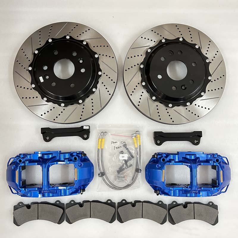 GT6 6-Pot Calipers Brake Big Brake Kit for Dodge New Condition Steel Material for BMW X5 Toyota Tesla Audi A5 VW Bora Models