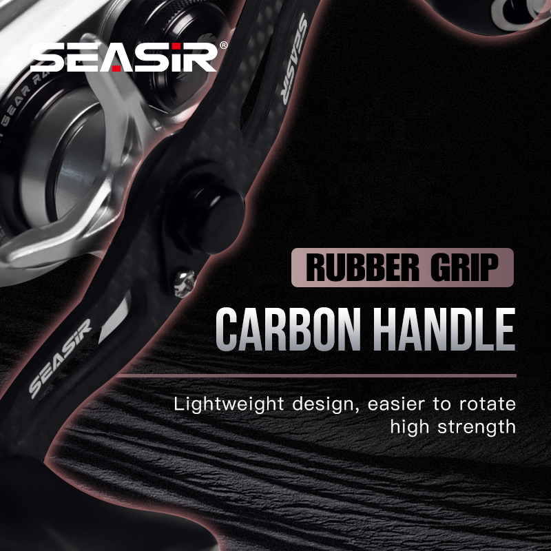 High Quality Commando OEM Black Baitcasting Reel Ultralight BFS Double Spool NMB BB Ratio 7.1:1 Power Drag 9kg Fishing