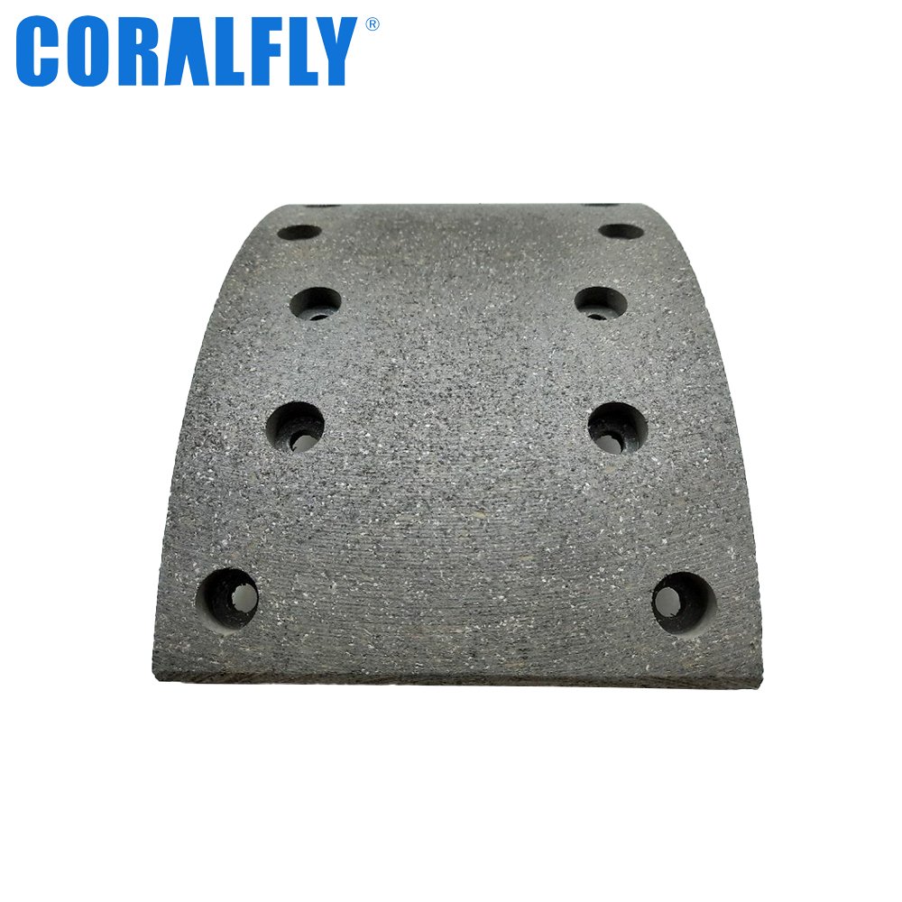 Coralfly Brake Lining Rivet Heavy Duty Truck Supplier 19579 Truck Brake Lining for MAN 81 50220 0568 81 50220 0565