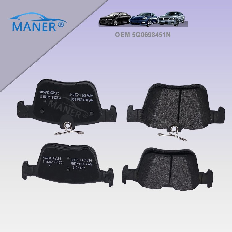 MANER 5Q0698451N 5Q0698451C Auto Brake Parts Rear Car Brake Pads for VW Golf Audi A3 TT 2015
