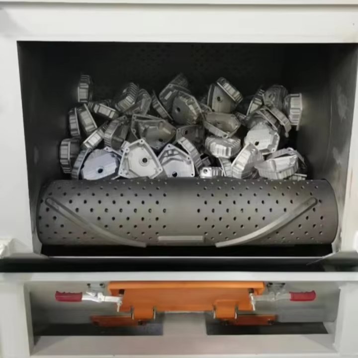 DELONG Factory High Pressure Tumble Blast Cabinet Sandblasting Cabinet Shot Blasting Machine