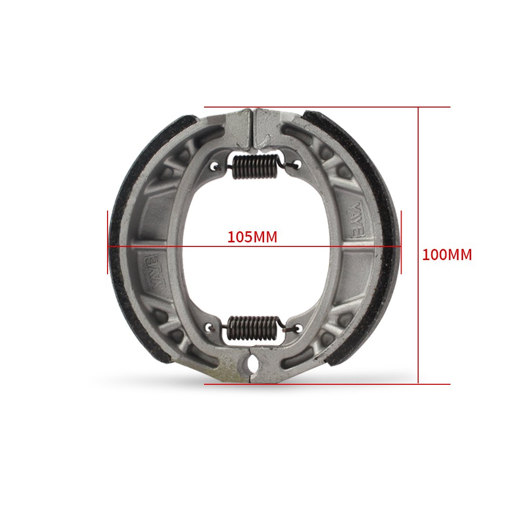 Performance Motorcycle Brake Shoes CG125 Brake Lining for CG125 Motorcycle Drum Wheel Rear Front Brake