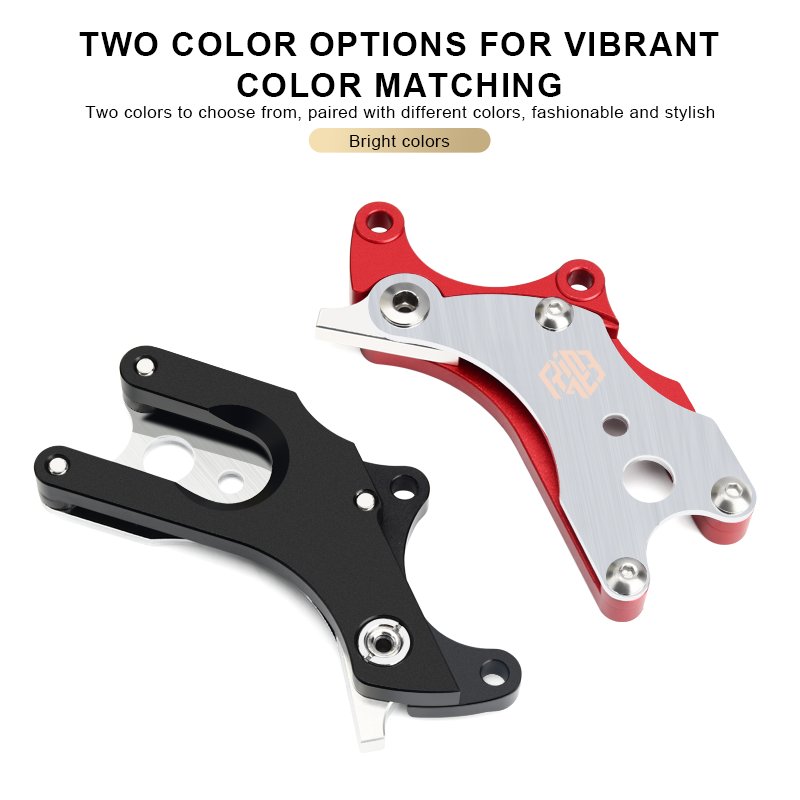 Riderace Bicycle Disc Brake Adapter Conversion Disc Brake Aluminum Alloy Road Bicycle Converter Adapter Cycling Accessories