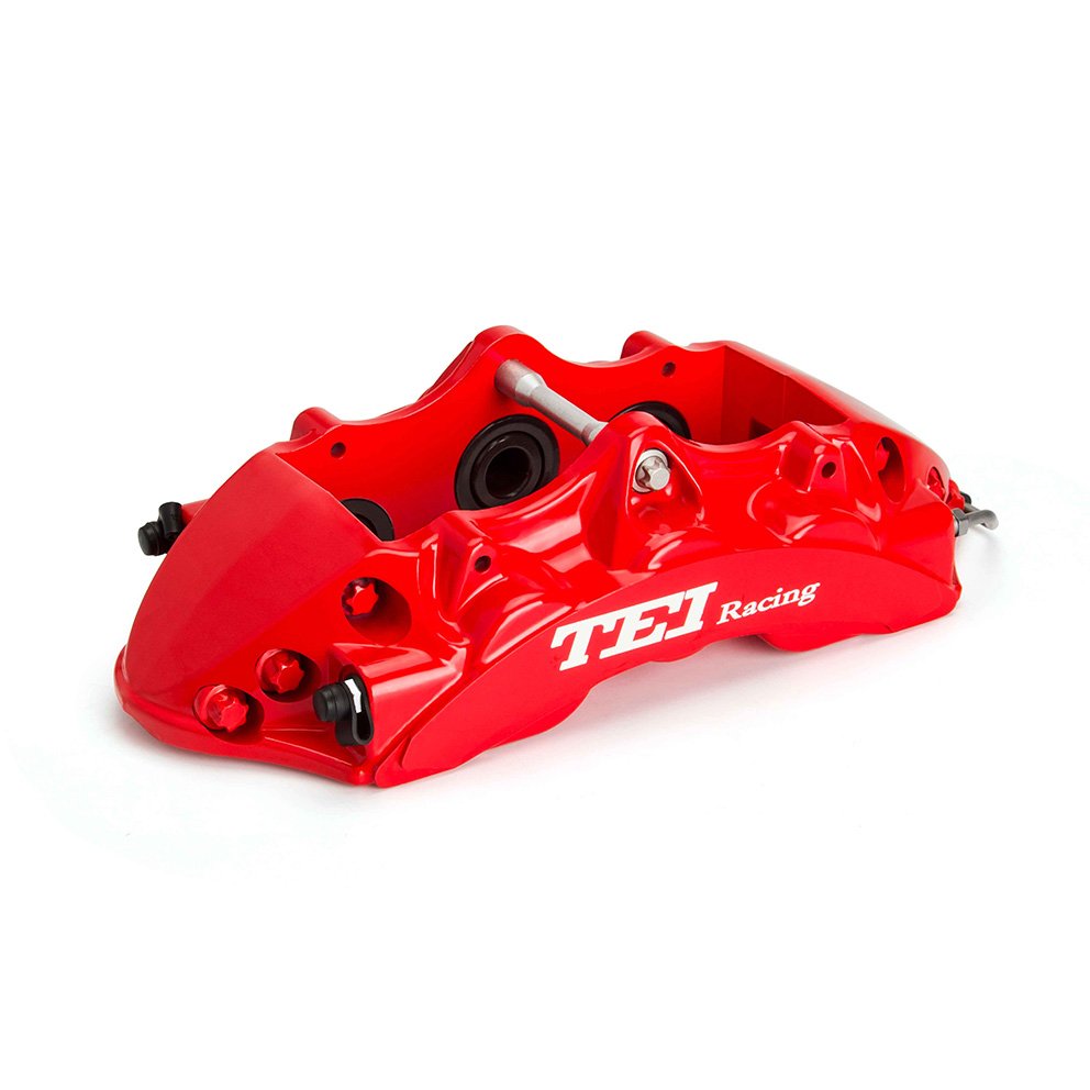 TEIRACING Front P60NS 6 Pot Split Forged 6068-T6 Aluminum Alloy Caliper