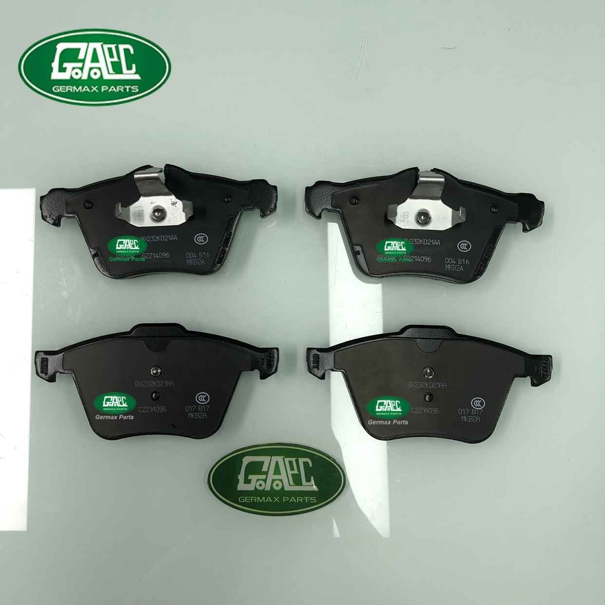Brake Pad C2Z14096 C2C40926 C2C35440 C2C27291 02C2C40926 C2C36974 02C2Z14096 T2R10202 C2Z32076 C2D60654 GJ0115 for Jaguar XF XJ