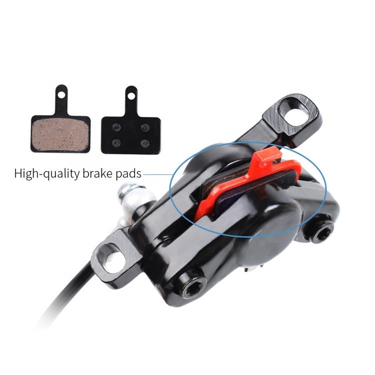 Customized Magnetic Induction Power-Off Front Rear Oil Disc Brake Calipers for Battery Bicycle Electric Scooter