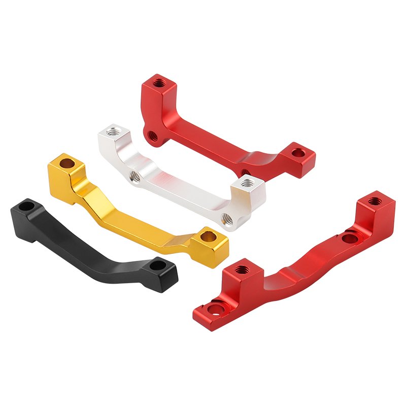 MUQZI Bicycle Disc Brake Bracket Conversion Front Rear Frame a B Pillar Adapter 140 160 180 203mm Disc Brake Caliper Mount