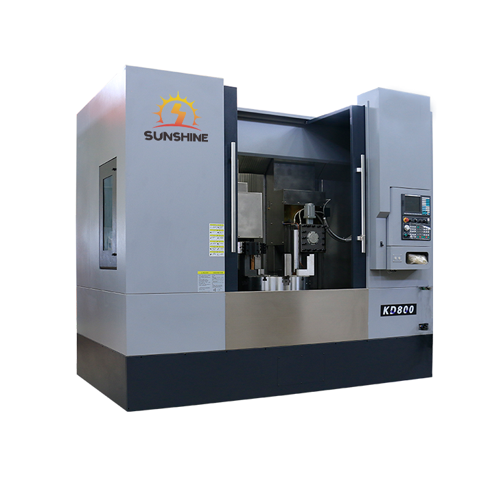 Heavy-Duty CNC Lathe KD800 High Efficiency Single Spindle Medium Duty Machining Capacity GSK Drum Brake Vertical Lathe Motor