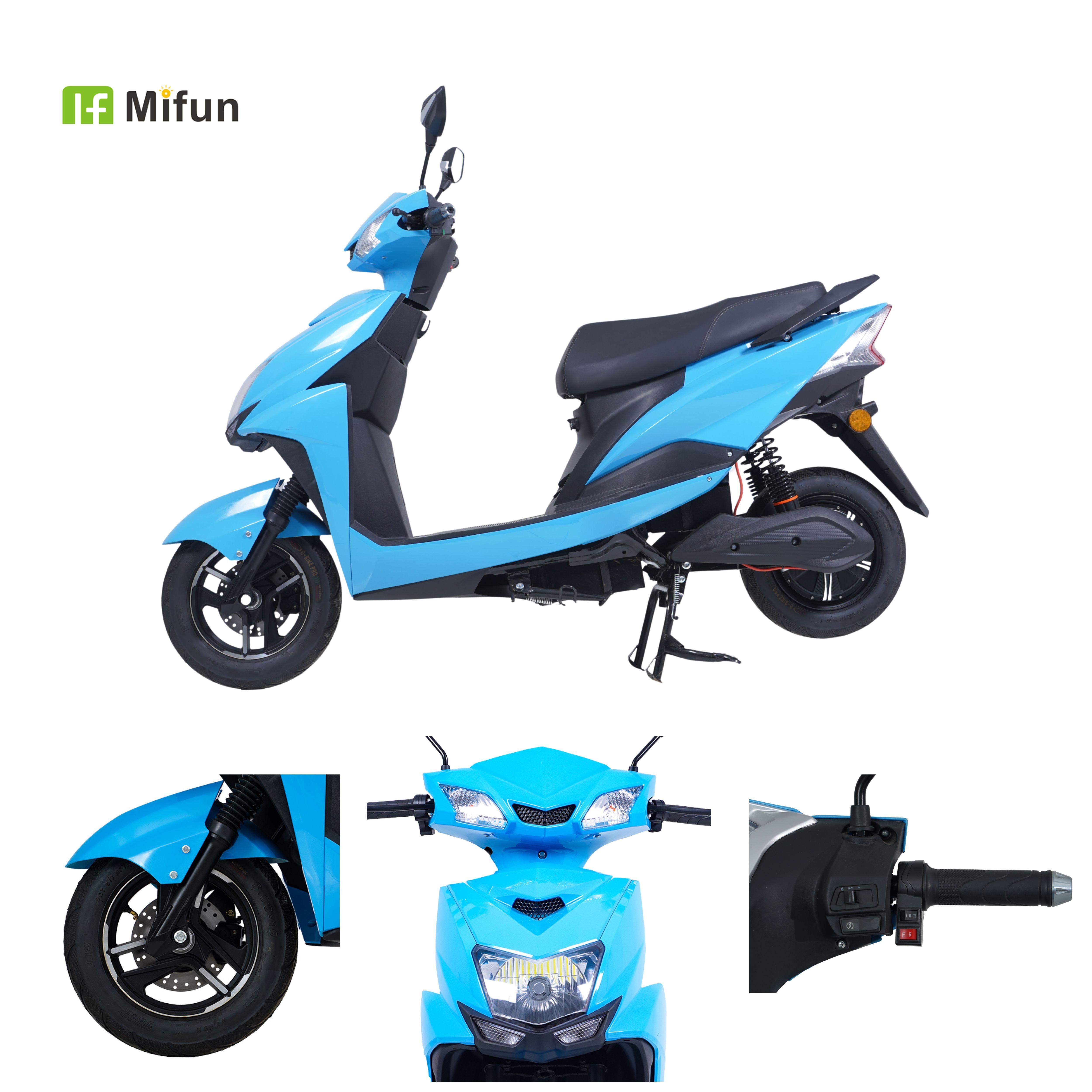 Ce Eec Coc Best Sale Fast Speed Rechargeable Two Wheel Electric Scooter Electric Motorcycle Display Racks