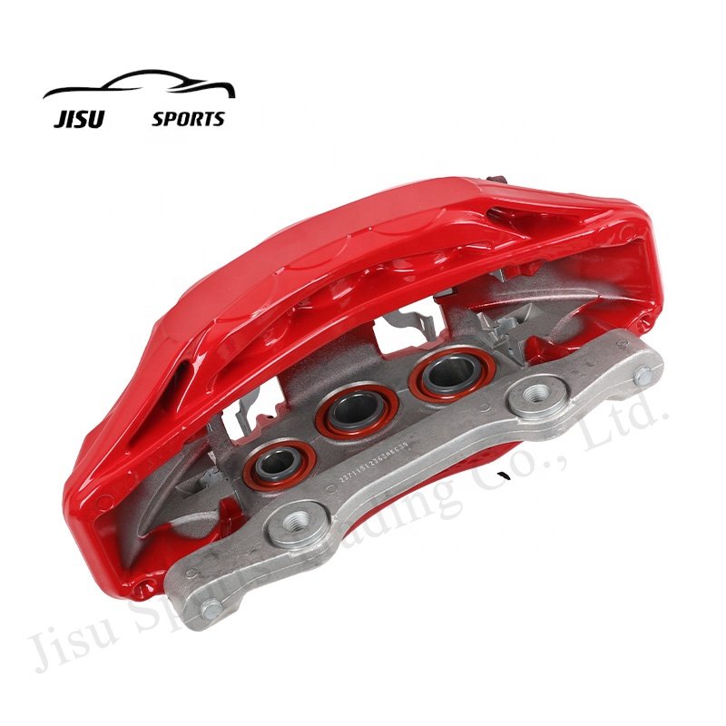 Factory Direct Sale 6 Piston Carbon Fiber Brake Caliper Kit Ceramic Disc 380/400 for Audi A4 B7 B8 A7 S7 S6 S5 RS6 RS7 R8