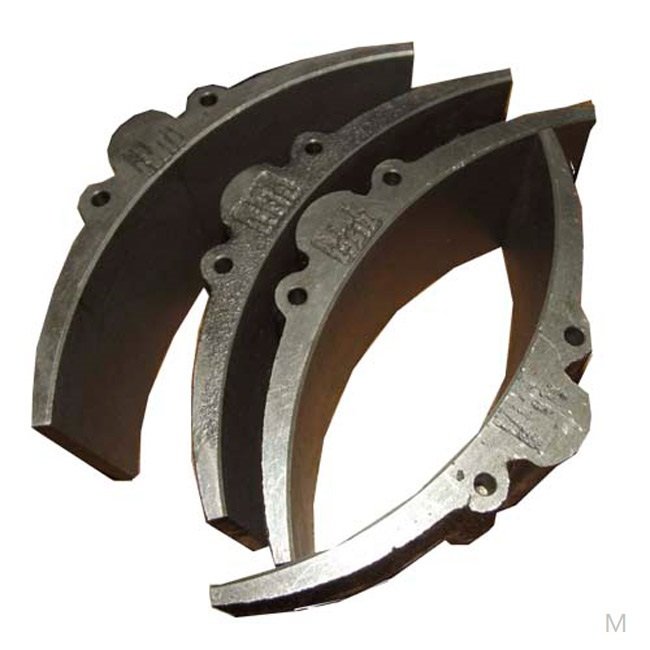 Sand Casting Iron Brake Shoe for Wagon/railway with Ductile Iron QT400/450/500/600/700 and Grey Iron HT250/300