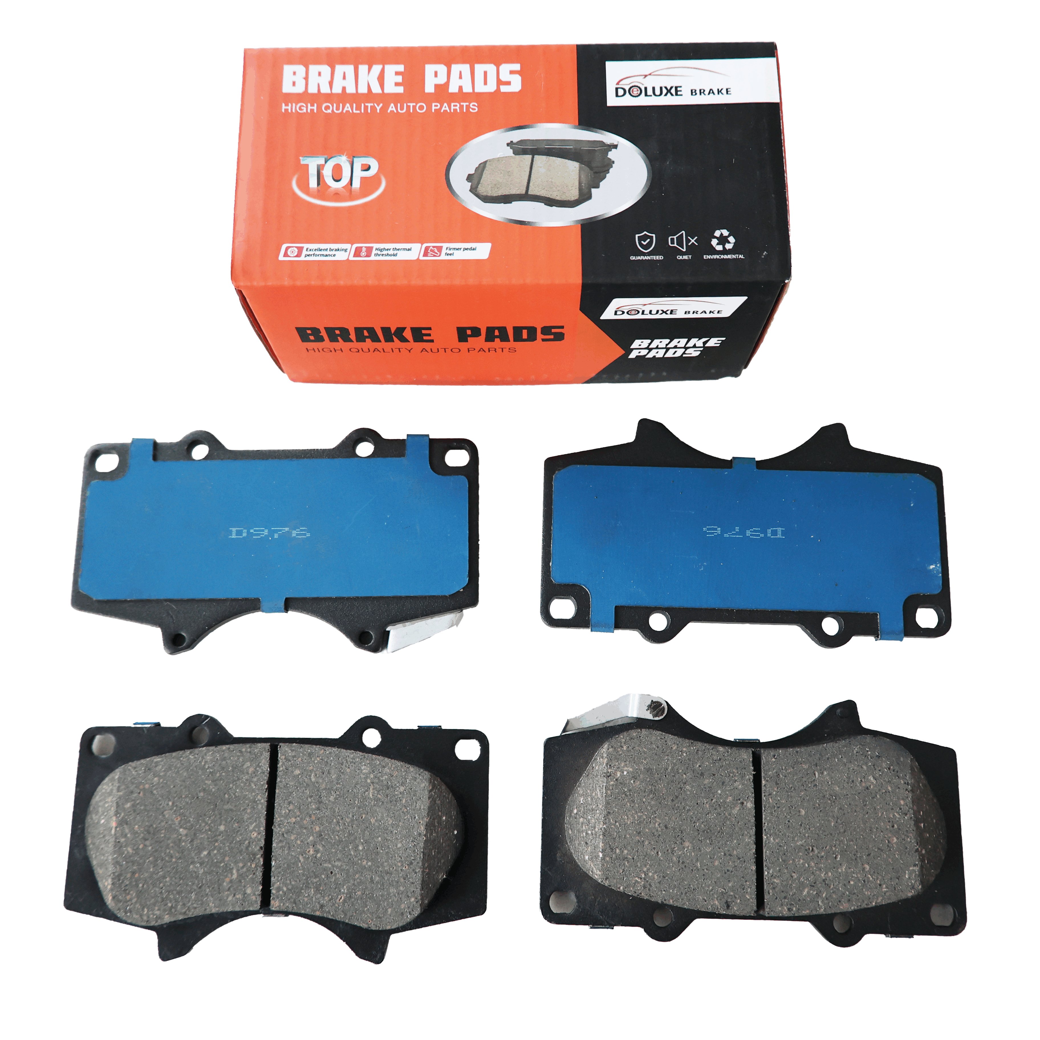 Wholesale Front Rear Ceramic Auto Disc Oem Low Price Passenger 04465-12610 04465-35290 04465-17140 Car Brake Pad for Toyota