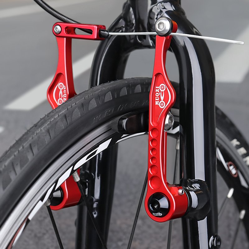 MUQZI V Brake Caliper Aluminum Alloy Short Long Arm Mountain Bike Front Rear V Brakes Caliper for Folding Road Bicycles