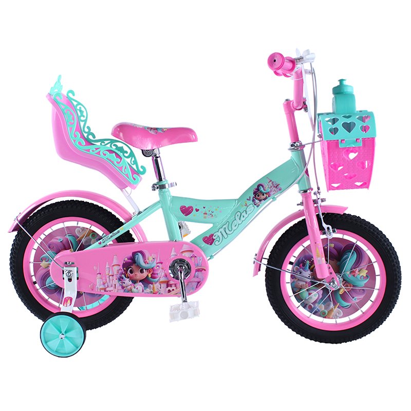 Cheap Price 12'' 16'' 20 Inch Mini Bisicleta Baby Cycle 3 5 6 8 Year Children's Bicycle Girls Kids Bike with Doll Seat