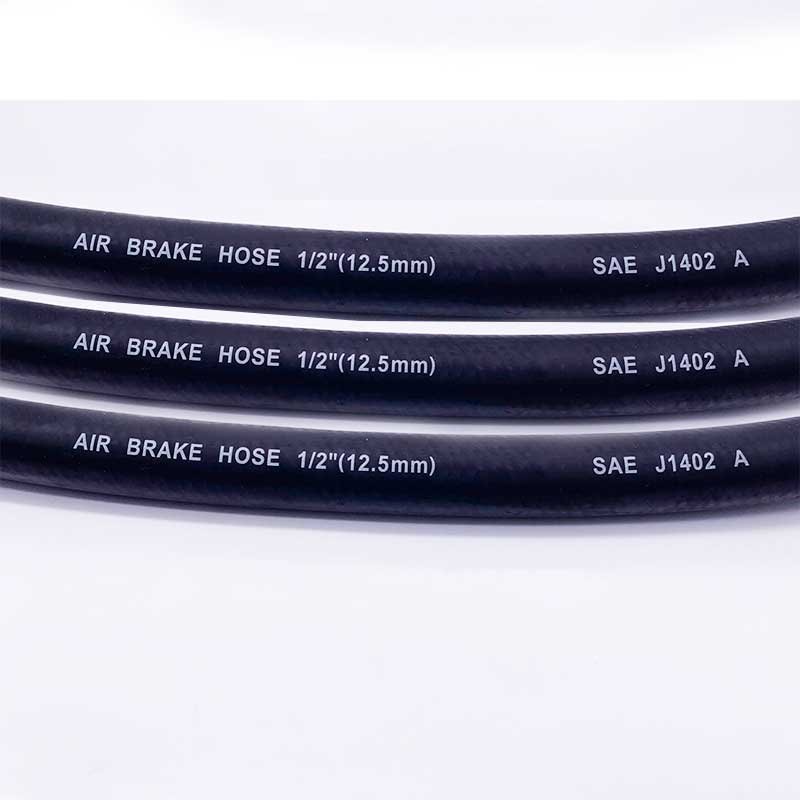 Brake Rubber Hose Auto Parts Brake Hose SAE J1402 Rubber Air Brake Hose With Fittings