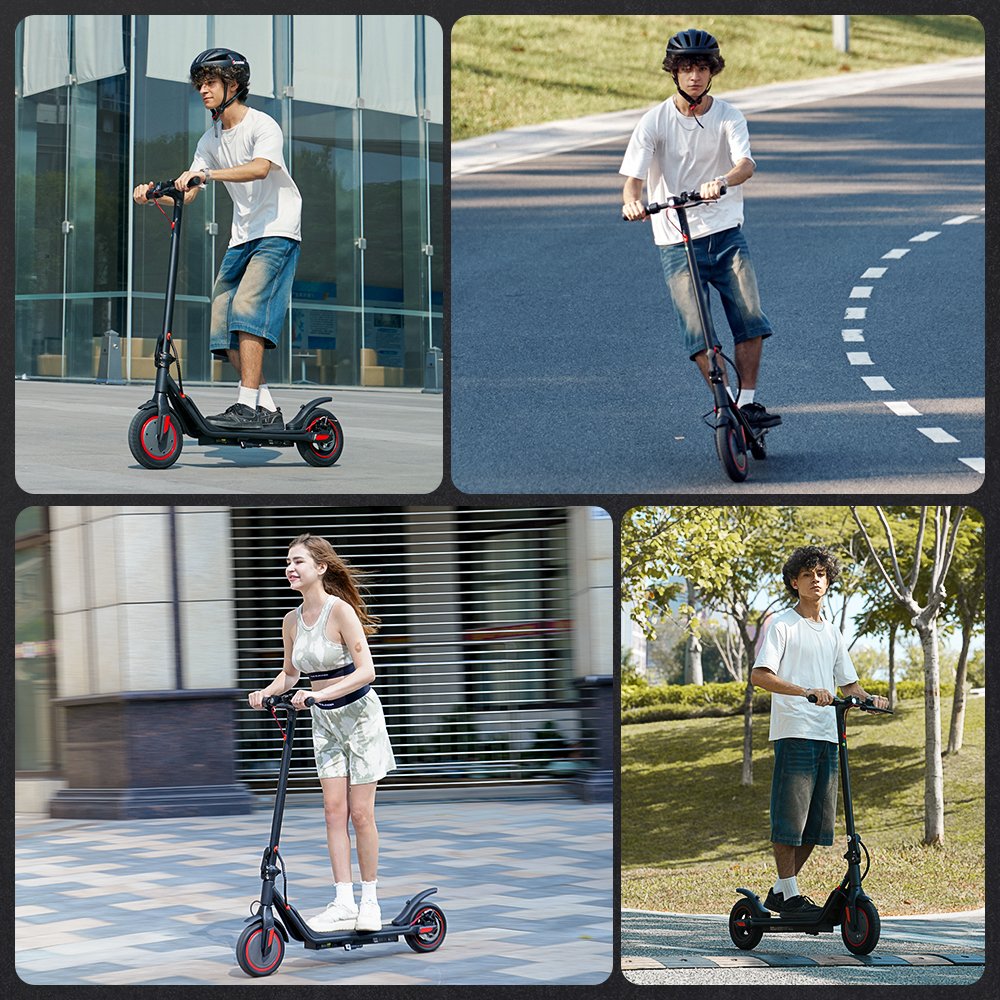 IScooter New I9M 7.5Ah 500W Electric Scooter 10inch Foldable Scooter Electric Kick Scooter 35km/h Adult EScooter