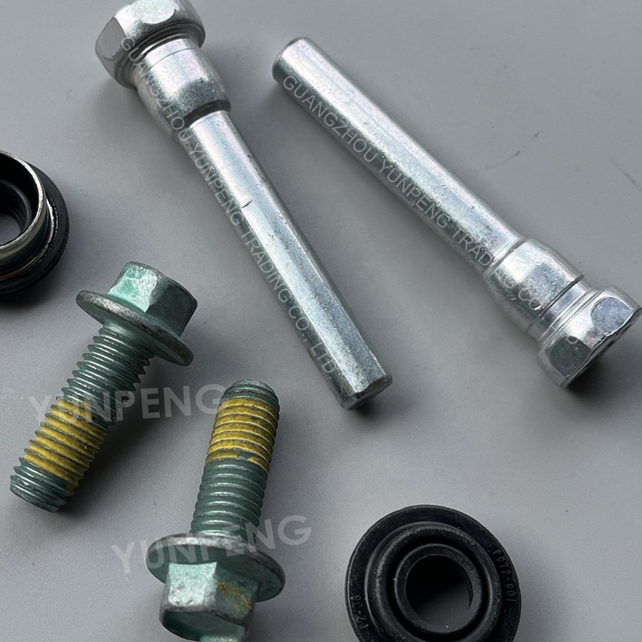 68166698AB Front Disc Brake Caliper Pin Kit for Dodge Challenger Charger Chrysler 300C 2012-2023 68166698AA 68166698