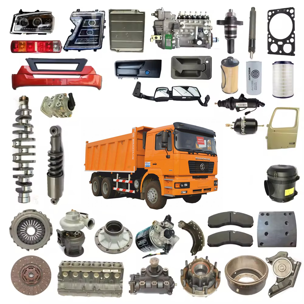 Factory Direct Sales Shacman F2000 F3000 Brake Shoes Oil Filters Fuel Injector SINOTRUK HOWO Truck Spare Parts Accessories