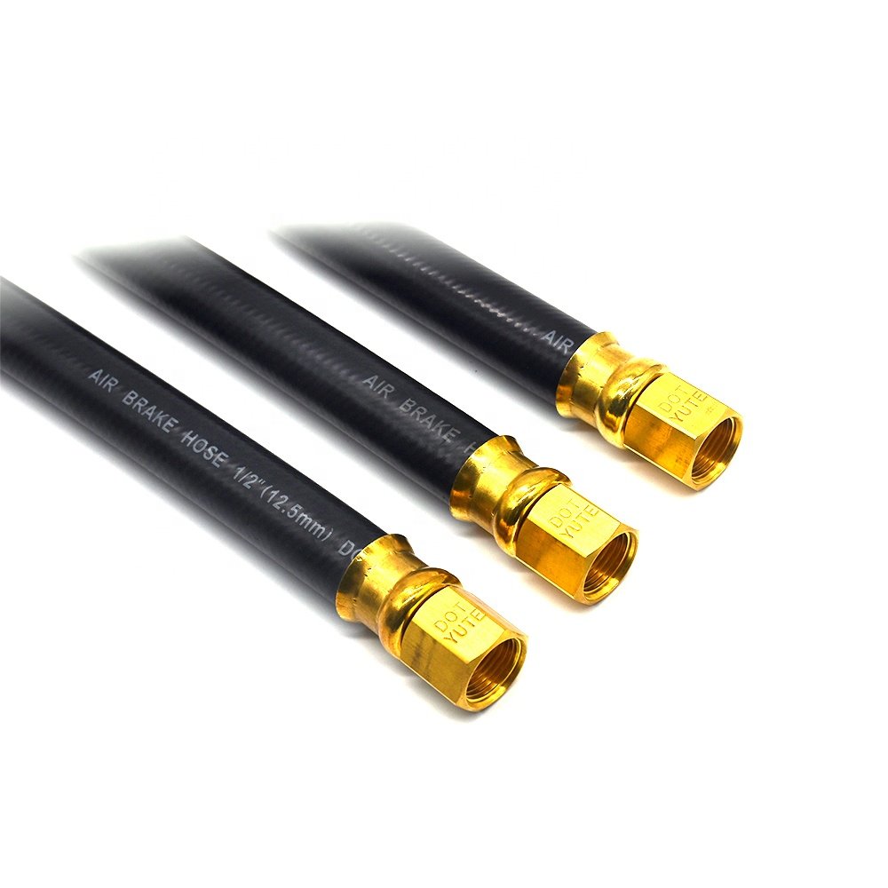 Sae J1402 Rubber air Brake Hose with Fittings for Big Heavy Truck Braking System