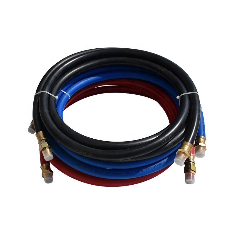 Sae J1402 Rubber air Brake Hose with Fittings for Big Heavy Truck Braking System