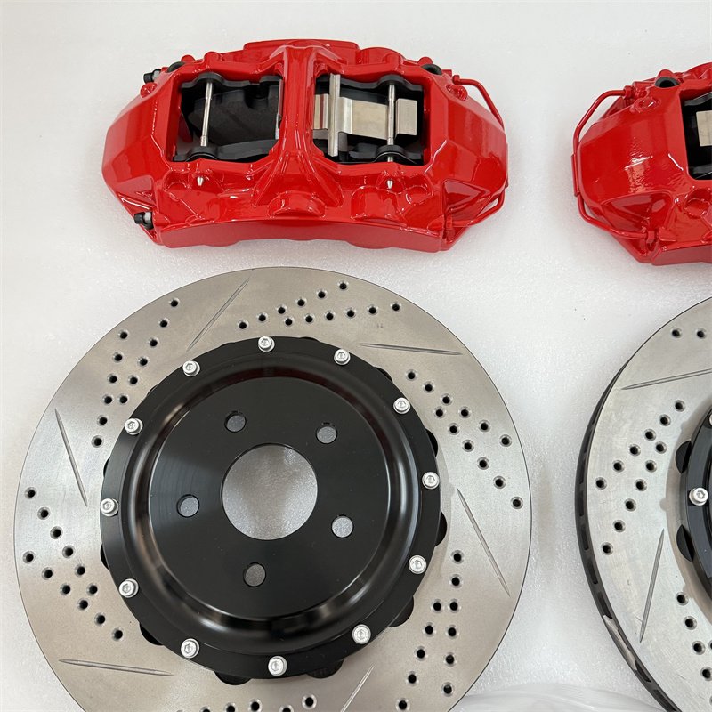 Jekit New 2020 F40 1 Series Brake Caliper 6 Pots 355*32mm Disc Rotor Bell Bracket for Honda Civic Kia Volvo