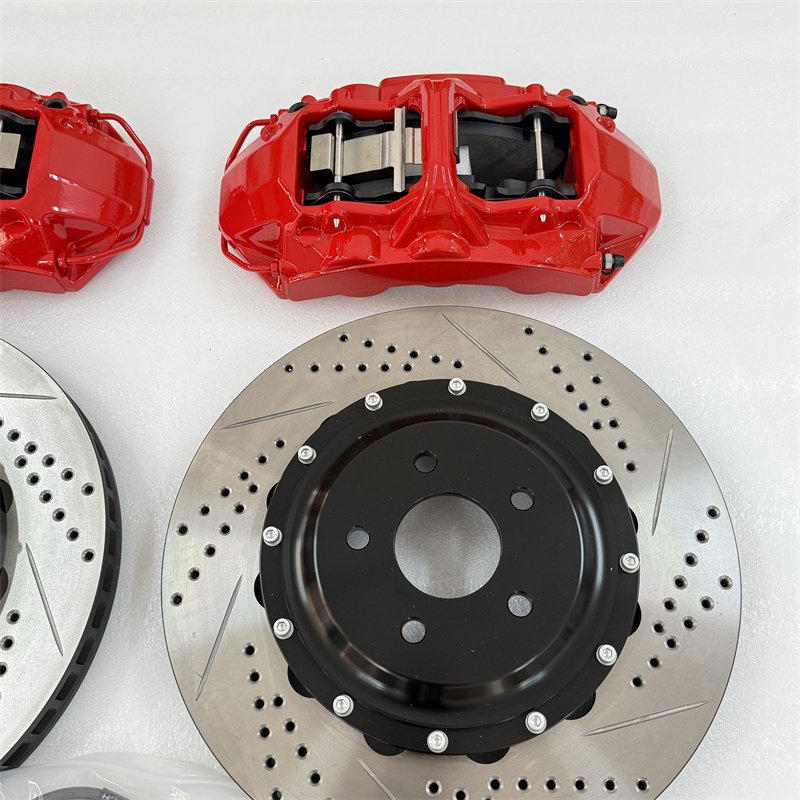 Jekit New 2020 F40 1 Series Brake Caliper 6 Pots 355*32mm Disc Rotor Bell Bracket for Honda Civic Kia Volvo