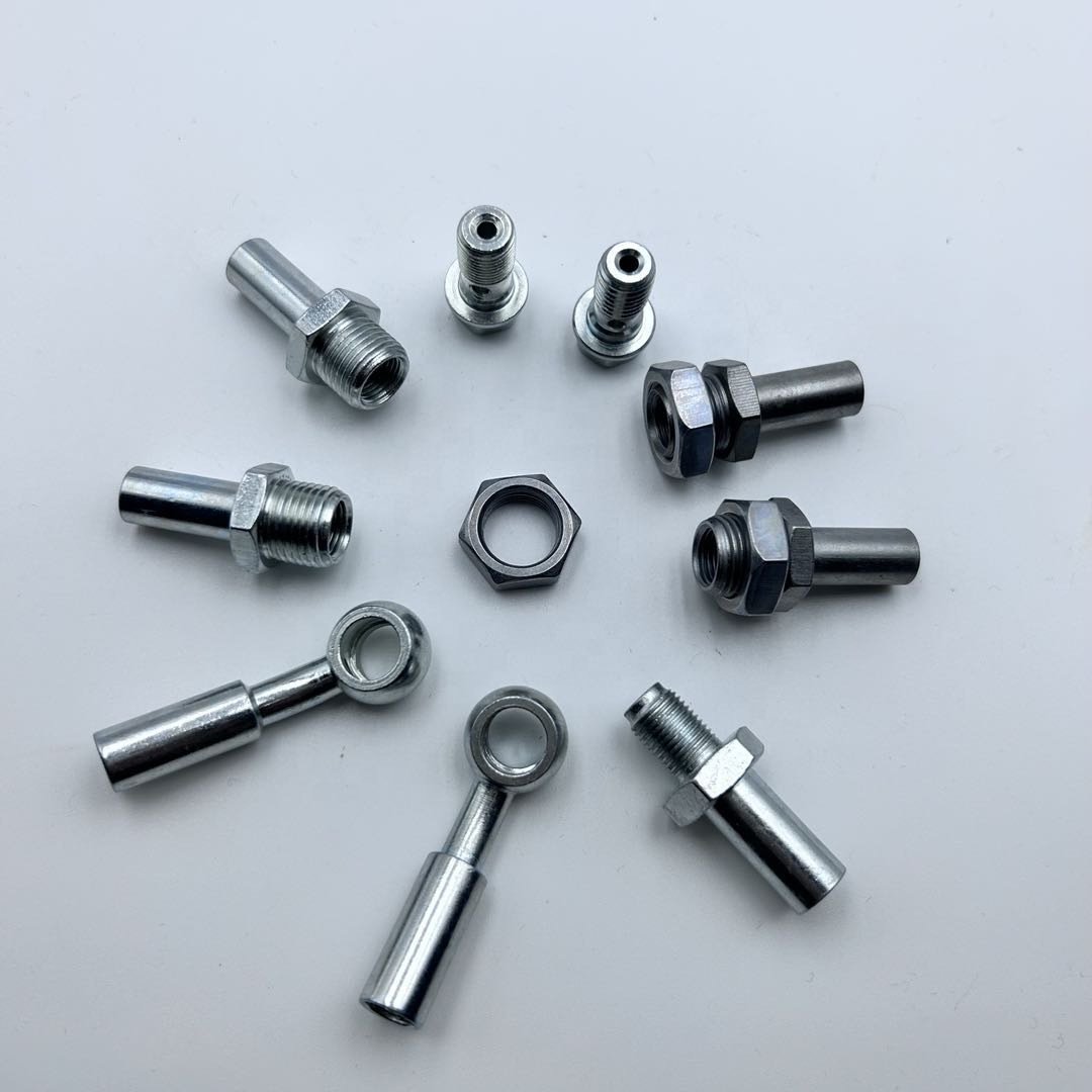 Motorcycle brake hose connection Automobile connection Brake system