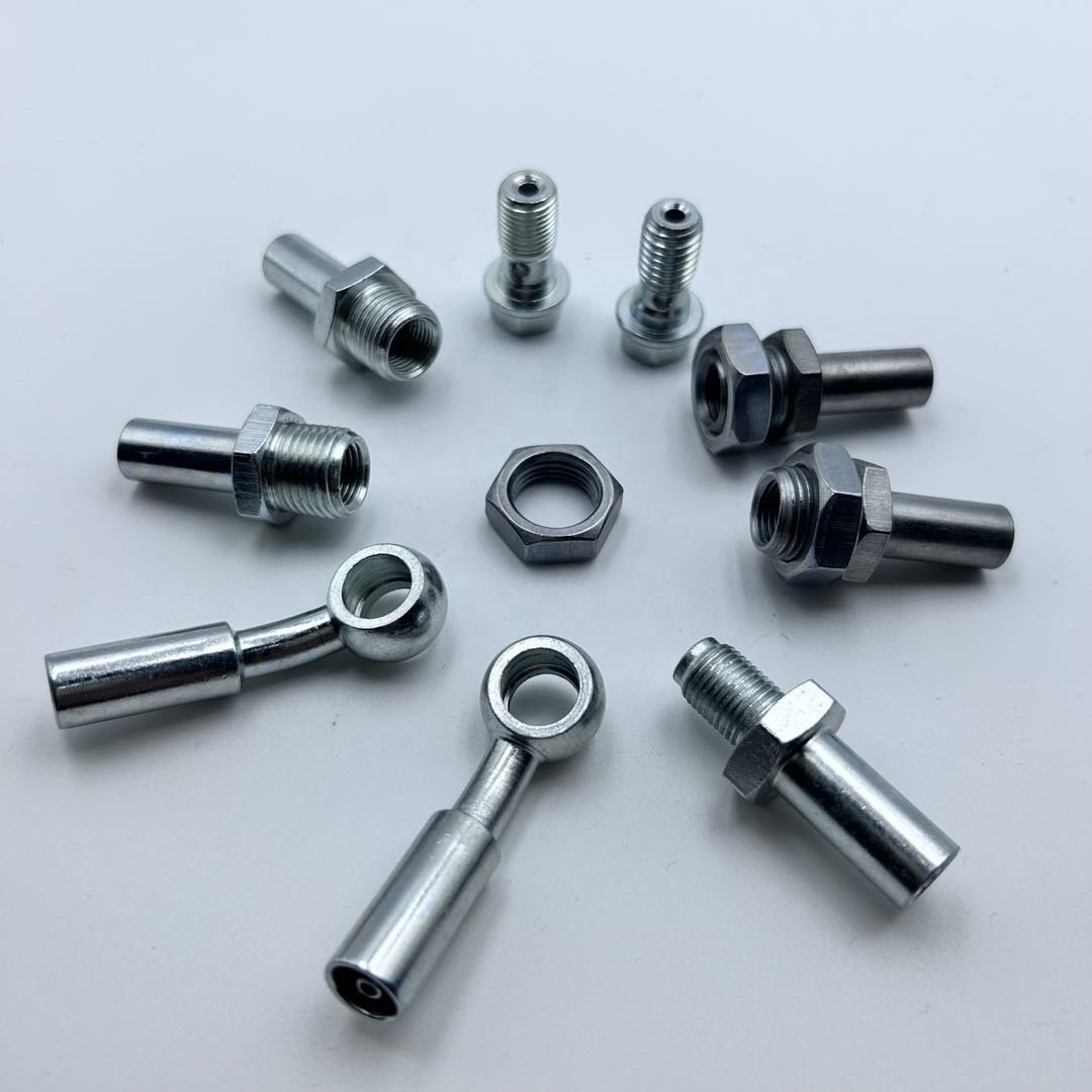 Motorcycle brake hose connection Automobile connection Brake system