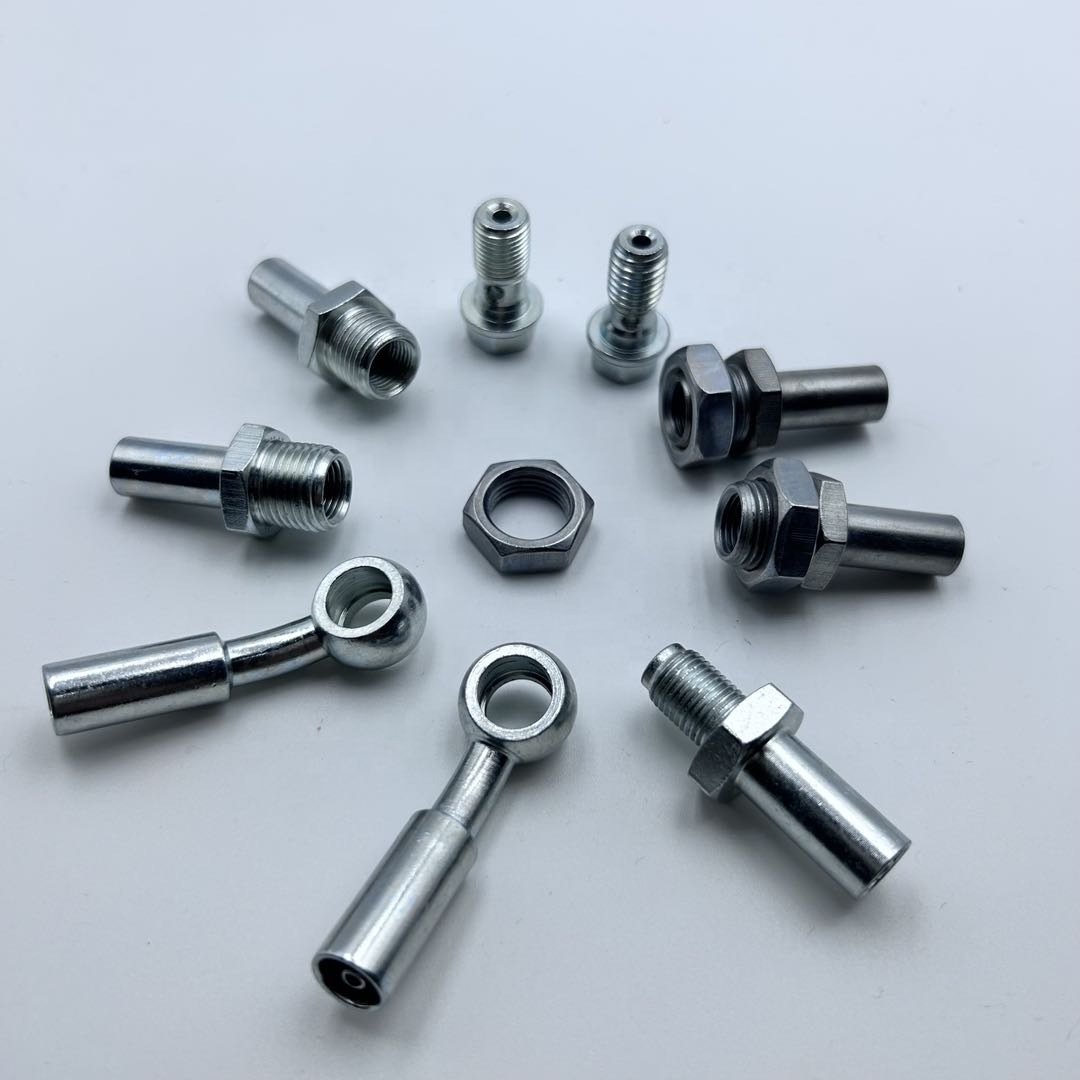 Motorcycle brake hose connection Automobile connection Brake system