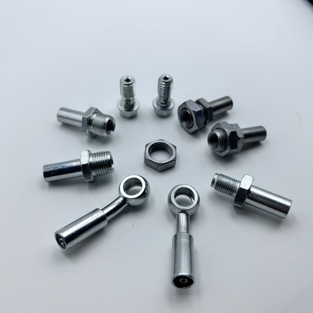 Motorcycle brake hose connection Automobile connection Brake system