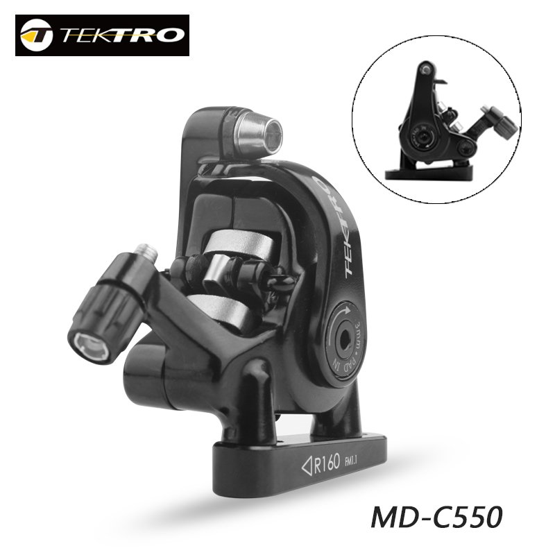 TEKTRO MD-C550 Road Bike Dual Piston Cable Caliper Front/Rear Aluminum Alloy Mechanical Disc Double Brakes Bicycle Parts
