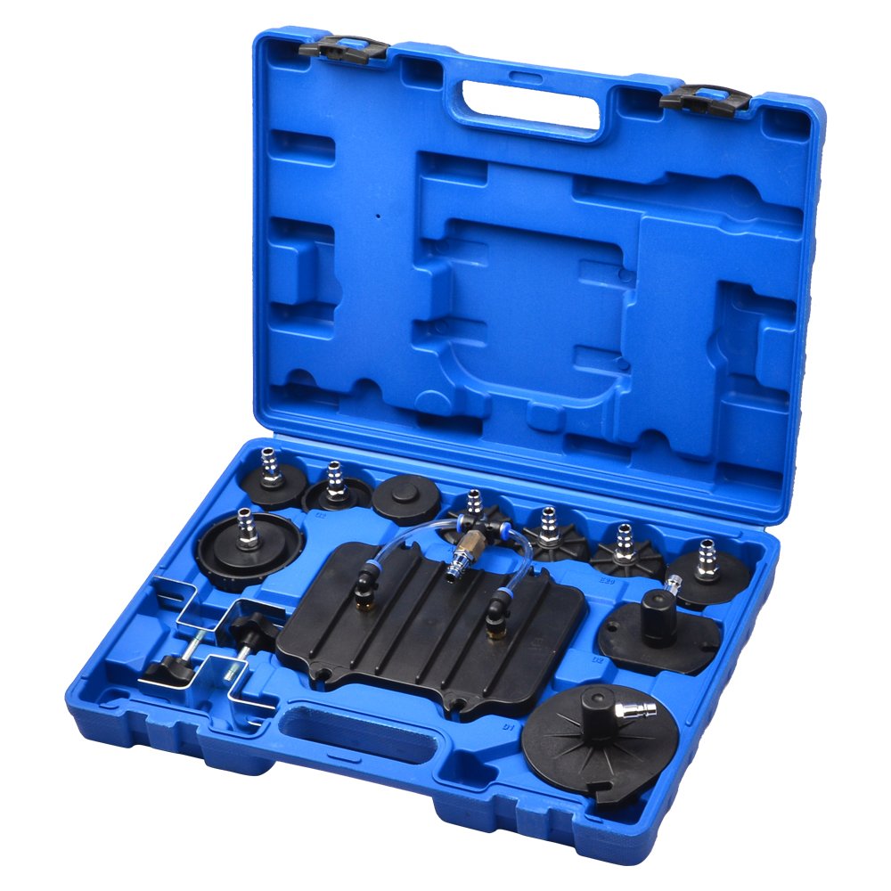 Universal 12 Pc Master Cylinder Brake Bleeder Adapter Kit Set