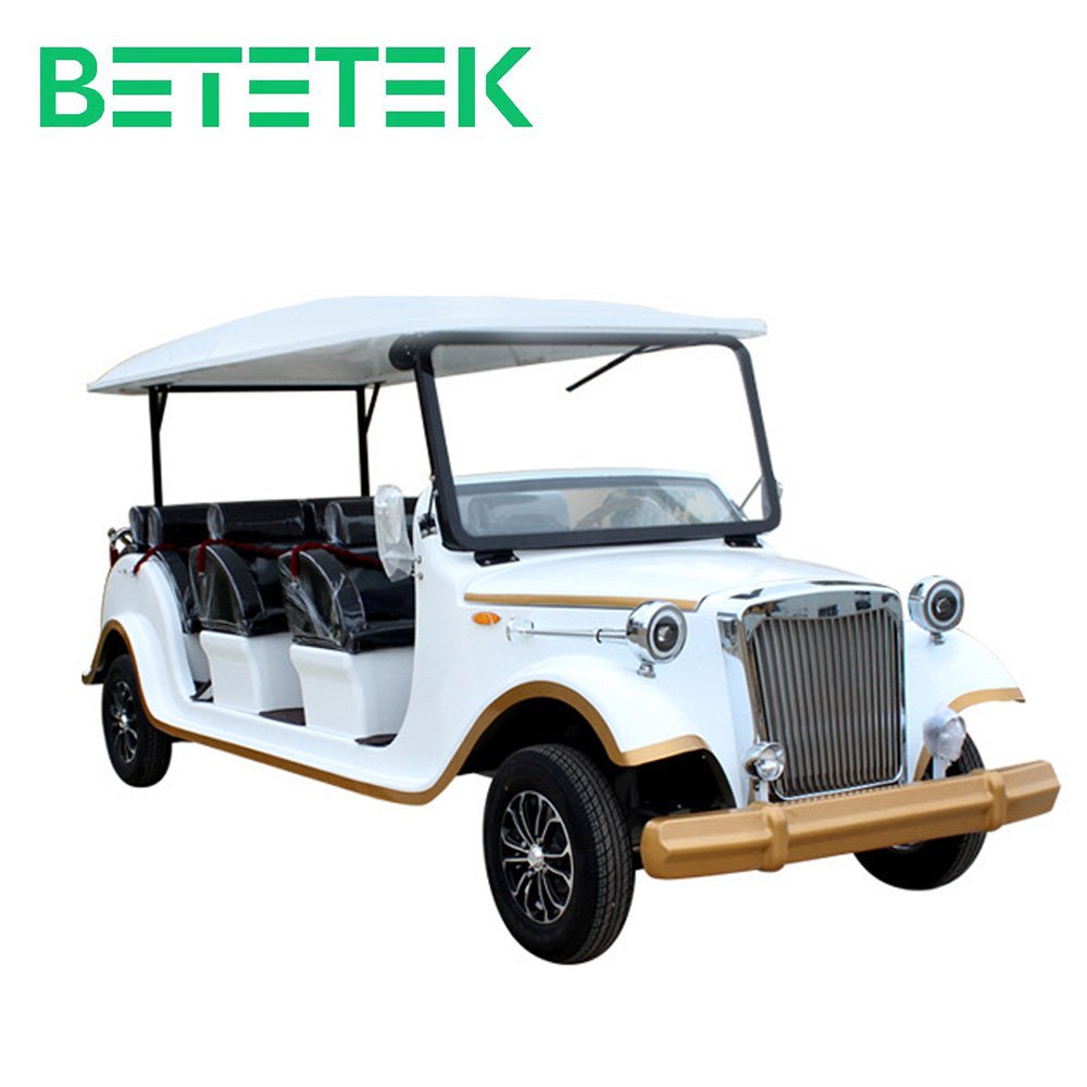 11 Seater Customized Gasoline Powered Classic Buggy Touring Vintage Sightseeing Car Electric Classic Vintage Vehicle Tour