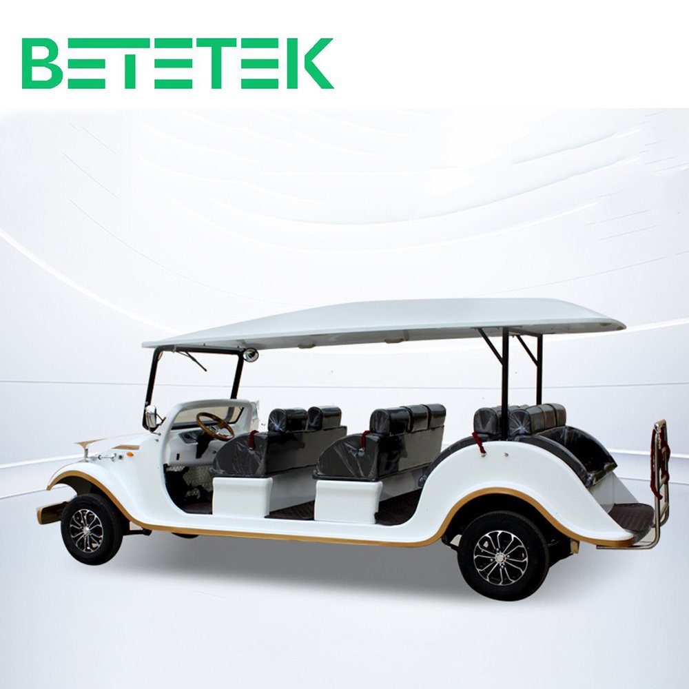 11 Seater Customized Gasoline Powered Classic Buggy Touring Vintage Sightseeing Car Electric Classic Vintage Vehicle Tour