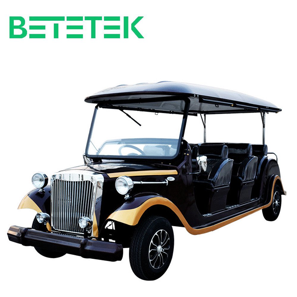 11 Seater Customized Gasoline Powered Classic Buggy Touring Vintage Sightseeing Car Electric Classic Vintage Vehicle Tour