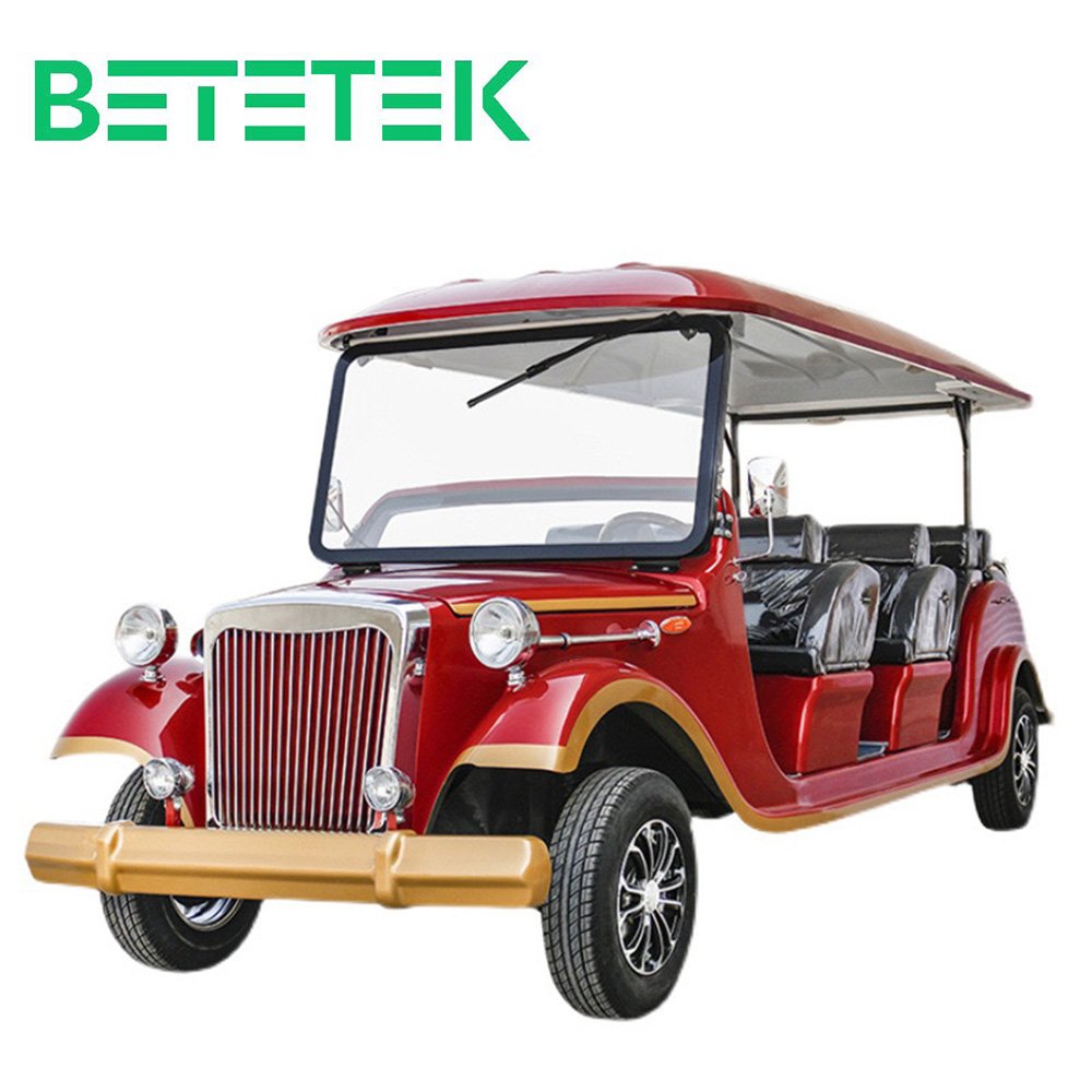 11 Seater Customized Gasoline Powered Classic Buggy Touring Vintage Sightseeing Car Electric Classic Vintage Vehicle Tour