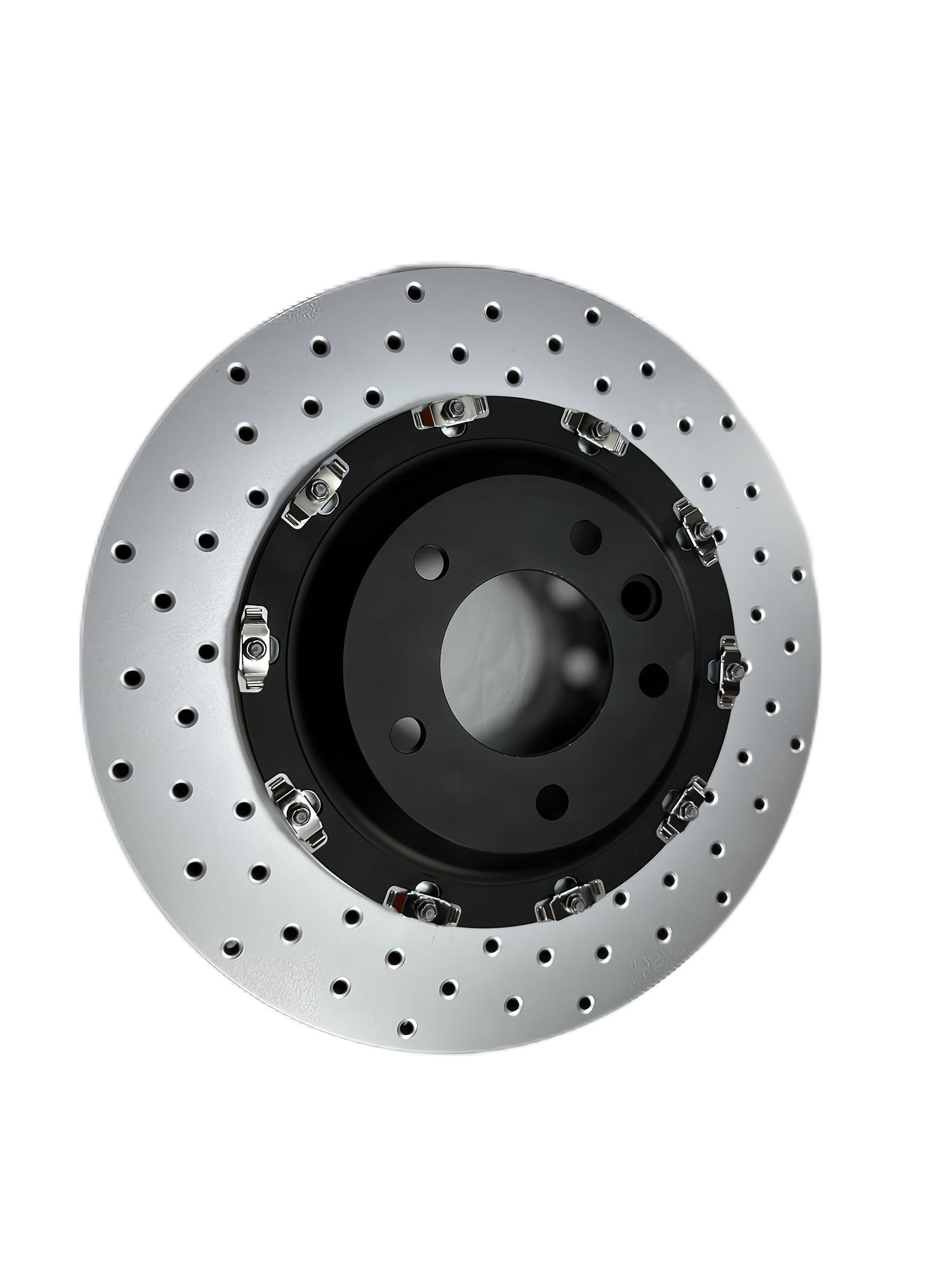 Brake Disc Hydraulic Brake Rotor 2 Piece Floating Brake Disc 380mm 95535140260 for Porsche