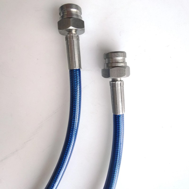 PU Heat Resistance Motorcycle Brake Hose with Multi Color Assembly Hose Nylon Braided PTFE Hose