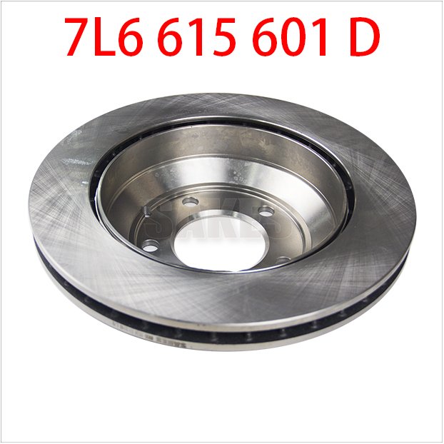 SAKES OE:7L6615601D Factory Wholesale High Quality Auto Braking Systems Rear Brake Discs Brake Rotor Repair Spare for Audi VW