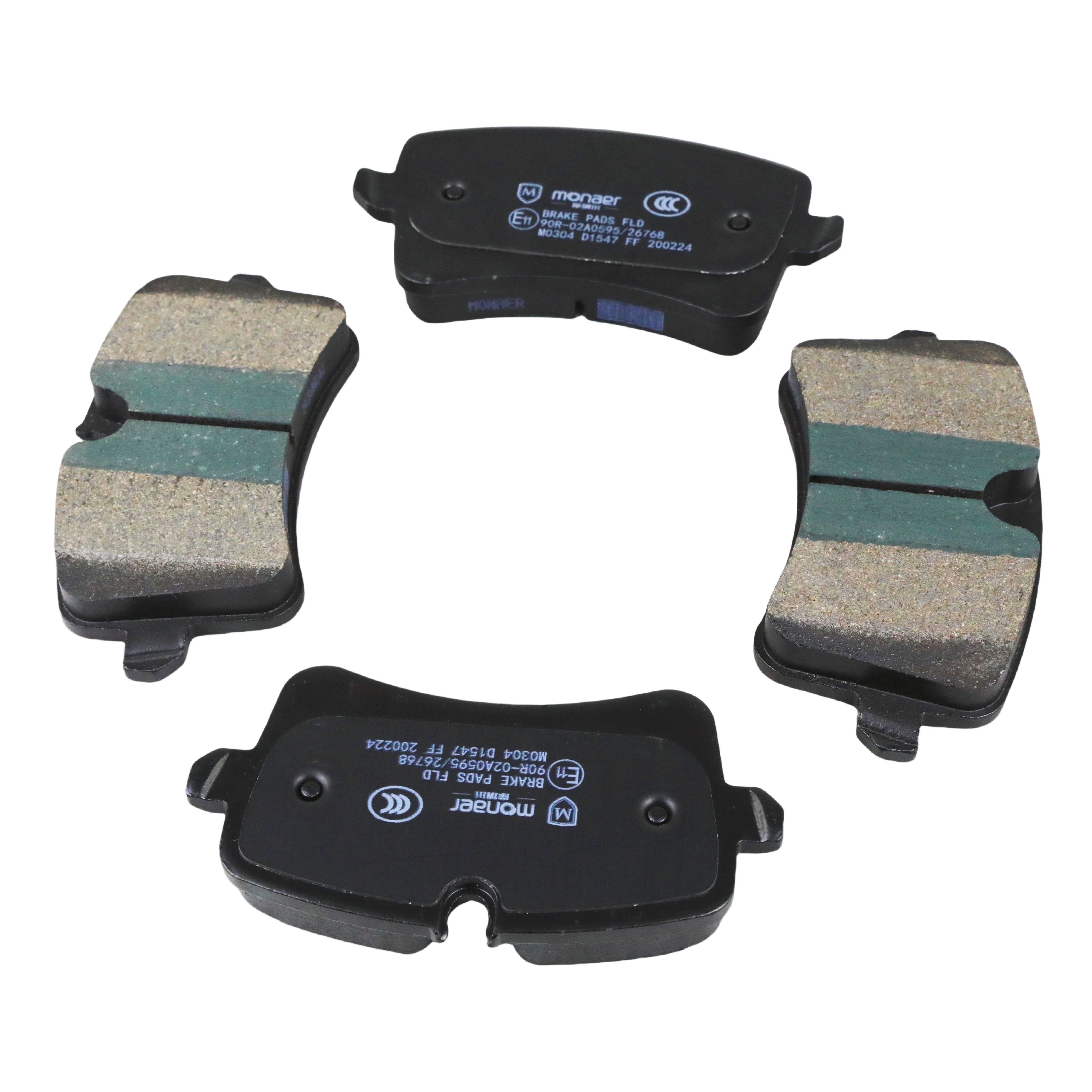 Monaer Brake Pads D1547 Ceramic Front Disc Brake Pad for PORSCHE/Audi