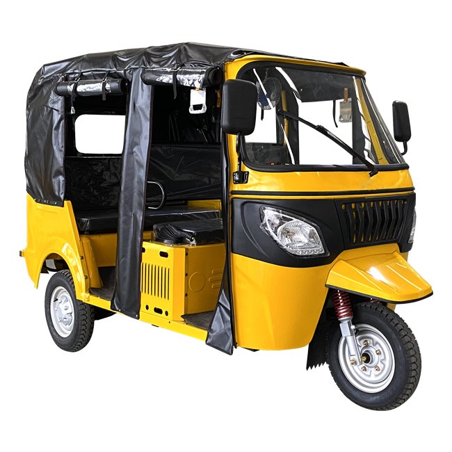 Bajaj Three Wheel Adult Petrol Tricycles for 3 Passengers Automatic Motorcycle